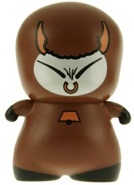 CIBoys Series 2 - Cow figure by Red Magic, produced by Red Magic. Front view.