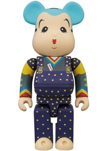 What about Wednesday Fukusuke Be@rbrick 400% figure, produced by Medicom Toy. Front view.