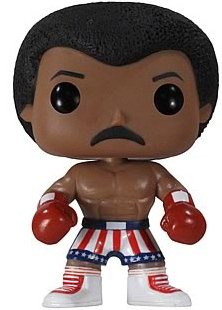 Apollo Creed figure, produced by Funko. Front view.