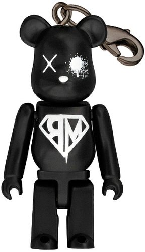 The GazettE Be@rbrick 50% figure, produced by Medicom Toy. Front view.