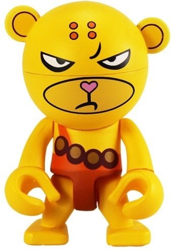 Buddhist Monkey figure by Happy Tree Friends, produced by Play Imaginative. Front view.