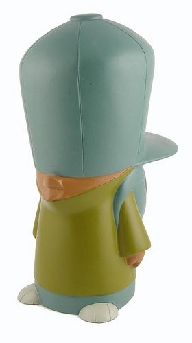 flip figure by Carl Jones, produced by Dreamland Toyworks. Front view.