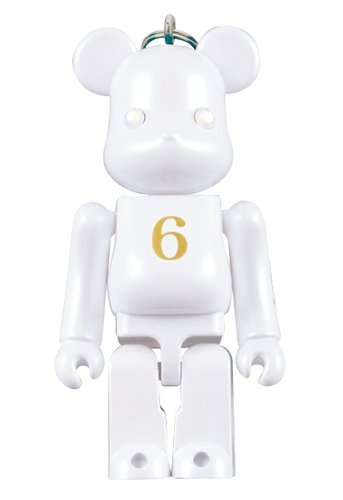 Birthday Be@rbrick 70% - 6 figure, produced by Medicom Toy. Front view.