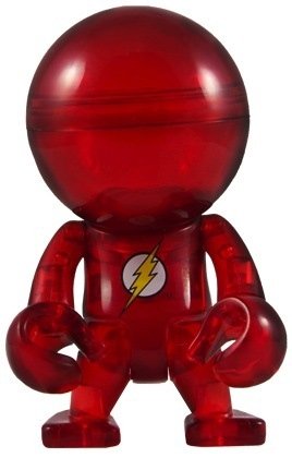 Flash figure by Dc Comics, produced by Play Imaginative. Front view.