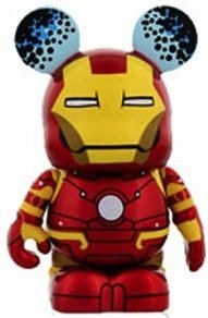 Marvel Iron Man figure by Thomas Scott, produced by Disney. Front view.