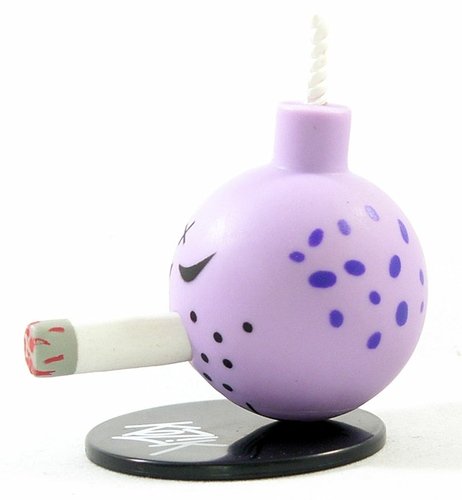 Very Berry Bomb figure by Frank Kozik, produced by Toy2R. Front view.