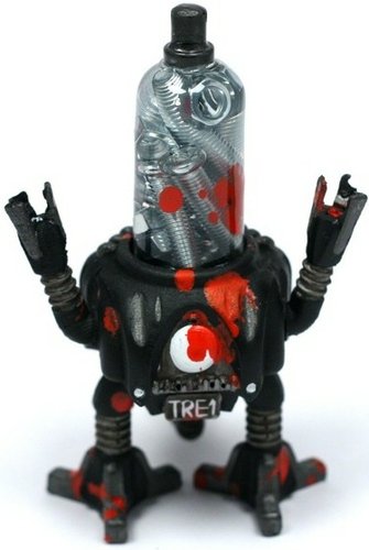 Rotund TRE01 - Screws figure by Cris Rose. Front view.