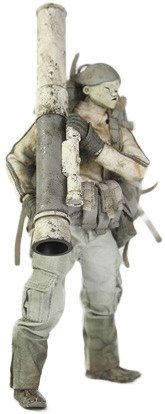 Interheavy Tomorrow King - Bambaland Exclusive figure by Ashley Wood, produced by Threea. Front view.