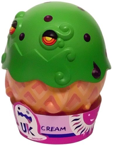 Umikozo - Green Tea Red Bean Ice Cream figure by Juki. Front view.