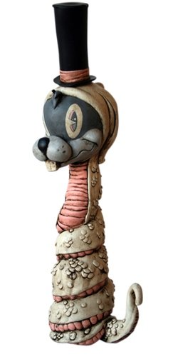 Mr. Cuniculus figure by Brandt Peters. Front view.
