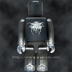 Darkthrone KUBRICK figure, produced by Medicomtoy. Front view.