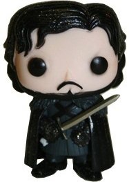 POP! Game of Thrones - Jon Snow Beyond The Wall, Wal-Mart Excl. figure by George R. R. Martin, produced by Funko. Front view.