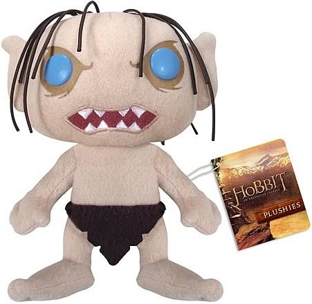 Gollum figure, produced by Funko. Front view.