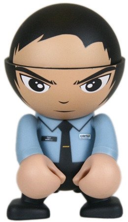 Aviation Officer Cisco figure, produced by Play Imaginative. Front view.