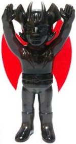 Devilman - Unpainted Black figure by Secret Base, produced by Secret Base. Front view.