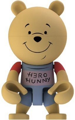 Disney Trexi Blind Box Series 1 - Winnie The Pooh figure by Disney, produced by Play Imaginative. Front view.
