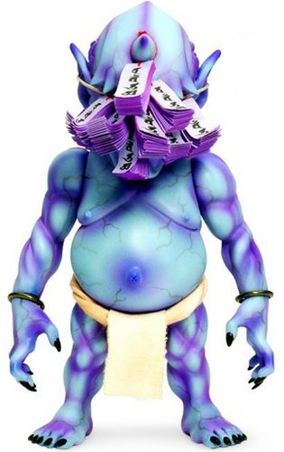 Debris Japan - SFB Glaciation, ToyCon UK Mintyfresh Exclusive figure by Junnosuke Abe, produced by Restore. Front view.