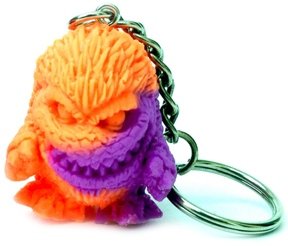 Micro Critter Keychain figure by Zectron, produced by Tru:Tek. Front view.