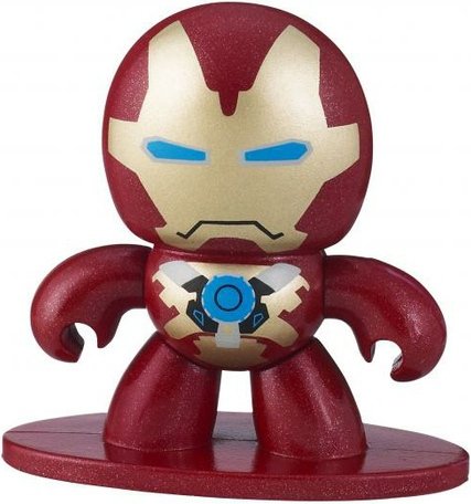 Iron Man 3 figure by Marvel, produced by Hasbro. Front view.