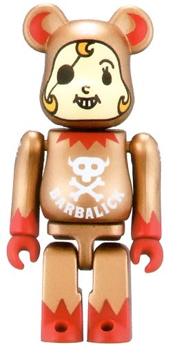 Devilrobots - Secret Artist Be@rbrick Series 3 figure by Devilrobots, produced by Medicom Toy. Front view.