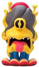 Big Brother figure by Peter Bagge, produced by Sony Creative. Front view.