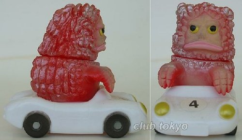 Garamon Racer figure, produced by Toygraph. Front view.