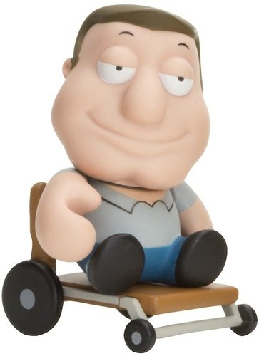 Joe figure, produced by Kidrobot. Front view.