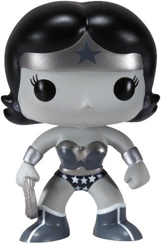 Wonder Woman - NYCC Toy Tokyo Exclusive figure by Dc Comics, produced by Funko. Front view.
