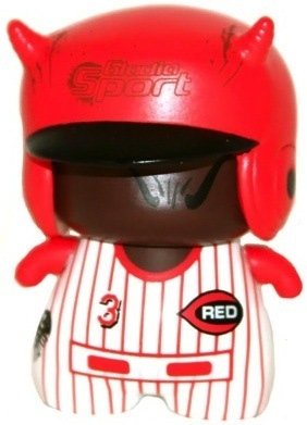 CIBoys Gladia Sport - Evil Slugger figure, produced by Red Magic. Front view.
