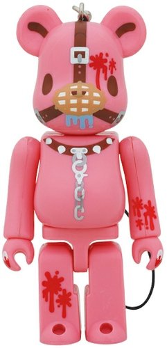 Gloomy Bear V2.0 Be@rbrick 100% figure by Mori Chack, produced by Medicom Toy. Front view.