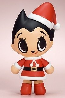 Atom (Astro Boy) Santa Version figure by Play Set Products, produced by Organic Hobby, Inc. Front view.