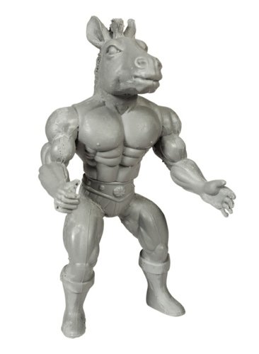 Horse Fighter - Prototype figure by Steve Seeley. Front view.