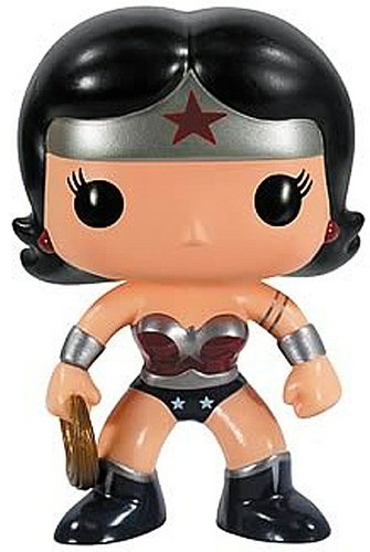 New 52 Wonder Woman POP! figure by Marvel, produced by Funko. Front view.
