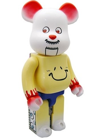 T9G Be@rbrick 400% figure by T9G, produced by Medicom Toy. Front view.