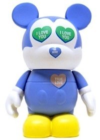 Valentine Messages (Chase) figure by Dawn Ockstadt, produced by Disney. Front view.