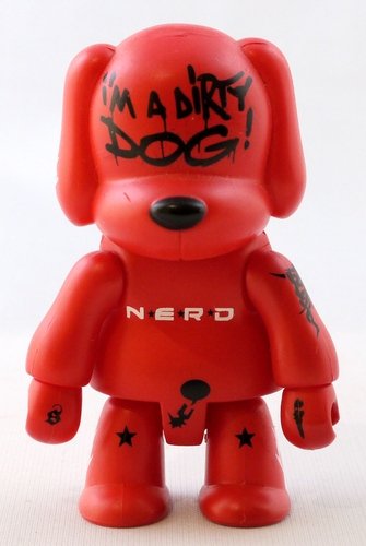 Dirty Dog figure by Semper Fi, produced by Toy2R. Front view.