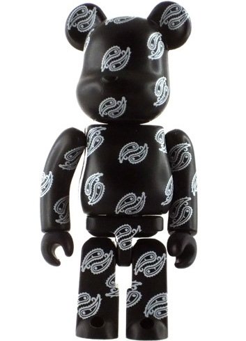 Pattern Be@rbrick Series 6 figure, produced by Medicom Toy. Front view.