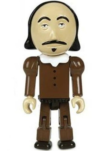 Li’l William Shakespeare figure, produced by Accoutrements. Front view.