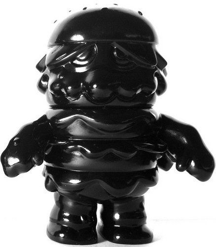 Patty Power - Unpainted Black  figure by Arbito, produced by Super7. Front view.