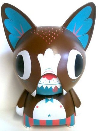 Fonzo (Chase) figure by Gary Ham, produced by Freak Store. Front view.