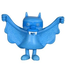 Steven the Bat - Le Blue Lagoon  figure by Bwana Spoons, produced by Super7. Front view.