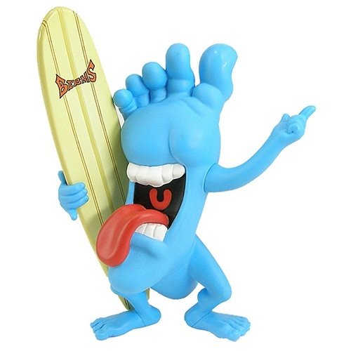 Screaming Leg - VCD Special No.57 figure by Jim Phillips, produced by Medicomtoy. Front view.