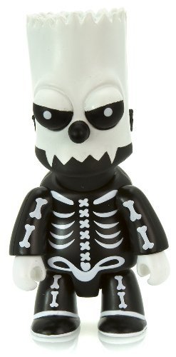 Bart Bone - Skeleton Toyer 1 figure by Matt Groening, produced by Toy2R. Front view.