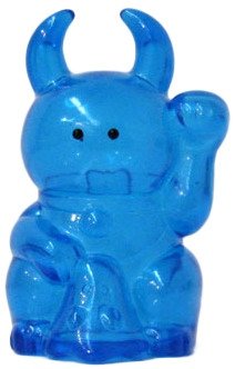 Fortune Uamou - Clear Blue figure by Ayako Takagi, produced by Uamou. Front view.