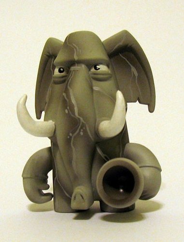 Elephant : Stone Cold Edition figure by Scribe. Front view.