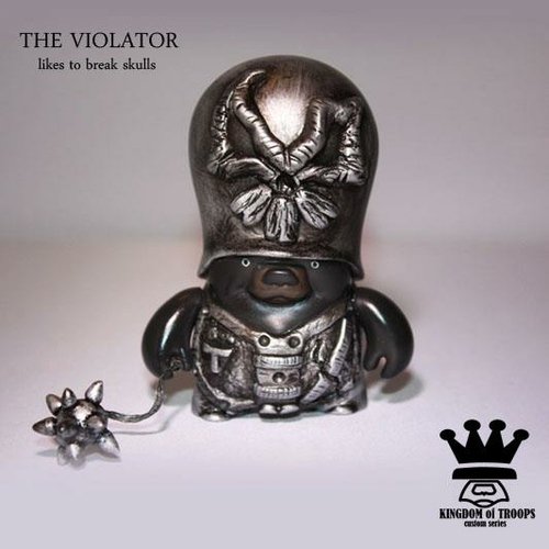 The Violator figure by Don P. Front view.