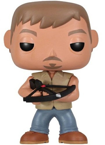 9 POP! The Walking Dead - Daryl Dixon figure, produced by Funko. Front view.