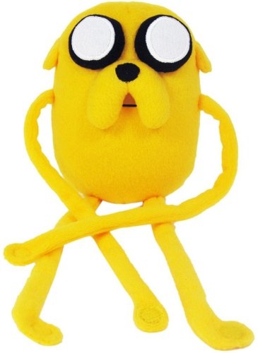 Jake 10 Plush figure, produced by Jazwares Toys. Front view.