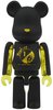 Project 1/6 Be@rbrick 100% - Black x Clear Yellow