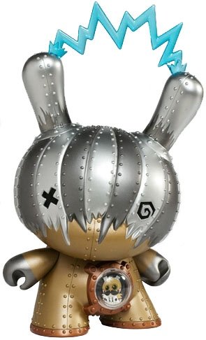 Ironclad Decimator - Kidrobot Edition figure by Doktor A, produced by Kidrobot. Front view.